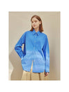 Women's Alley Color Alley Shirt Blue - ARIFF - BALAAN 1