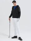 Golf Wear Jersey Functional Golf Jumper WB21FAMJ02BK Black - WHITEBALL - BALAAN 5