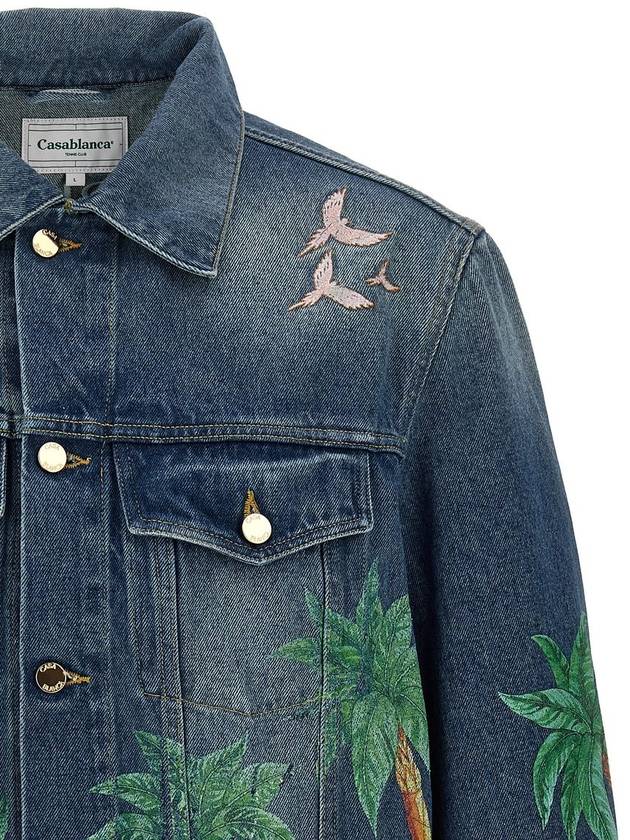 Casablanca Denim Jacket - CASABLANCA - BALAAN 3