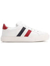 ARIEL Three Stripes Logo Sneakers White 4M704 40 019MT 002 - MONCLER - BALAAN 1