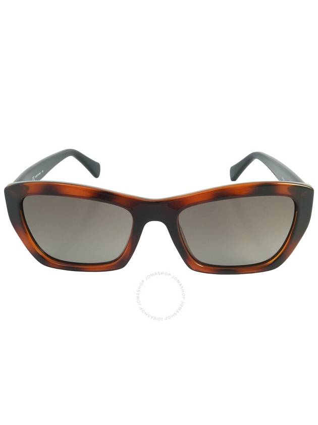 Eyewear Rectangle Logo Sunglasses Tortoise - SALVATORE FERRAGAMO - BALAAN 1