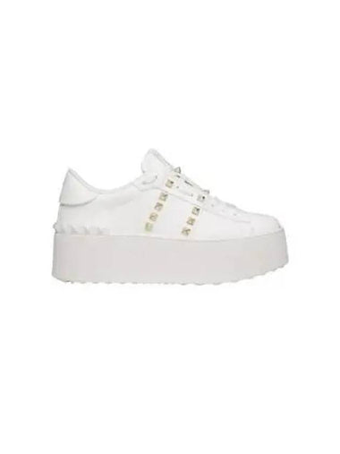 Women s Rockstud Untitled Platform Sneakers 4W2S0GG8BHS 0BO - VALENTINO - BALAAN 1