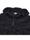 Chrome-R Hooded Jacket Black - CP COMPANY - BALAAN 9