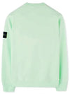 Wappen Patch Crew Neck Sweatshirt Green - STONE ISLAND - BALAAN 3