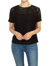 Lettera Short Sleeve T-Shirt Black - MAX MARA - BALAAN 6
