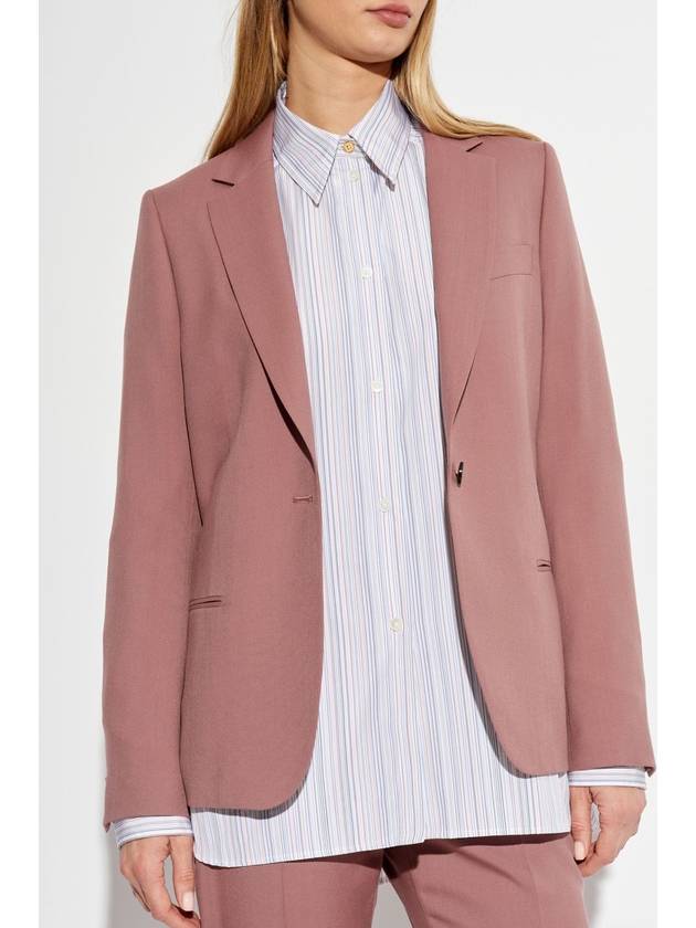 PS Paul Smith Wool Blazer, Women's, Pink - PAUL SMITH - BALAAN 3