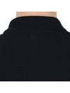 Men's Heart Logo Polo Shirt Black - AMI - BALAAN 9