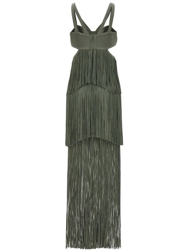 Hervé Léger 'Strappy Tiered Fringe' Dress - HERVE LEGER - BALAAN 2