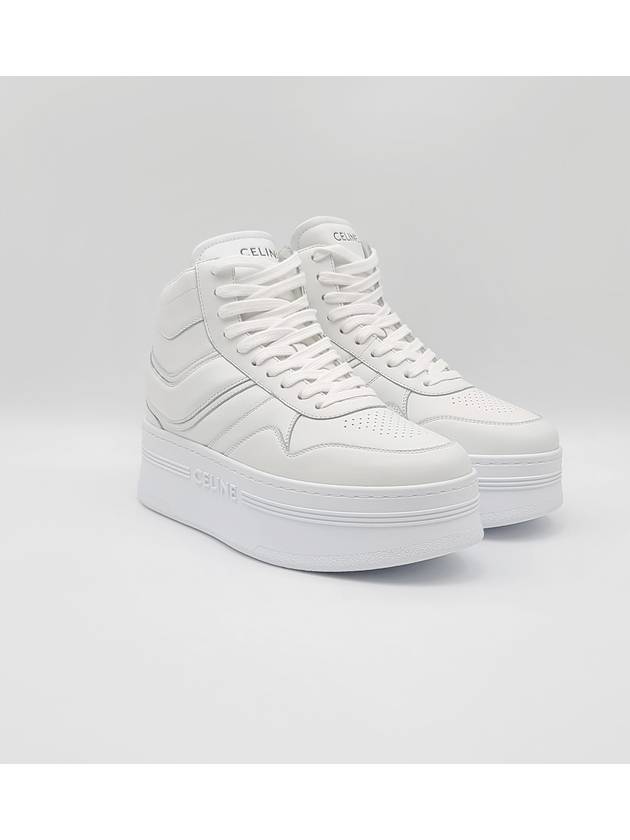 mid block high top sneakers white - CELINE - BALAAN.