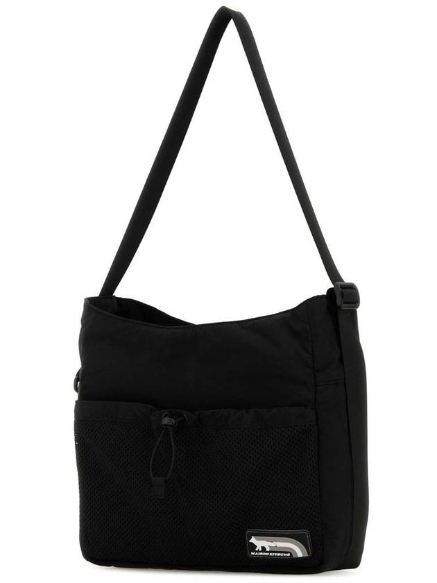 Flash Fox Messenger Bag Black - MAISON KITSUNE - BALAAN 3