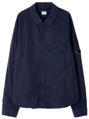 Chrome zip up overshirt jacket - CP COMPANY - BALAAN 1