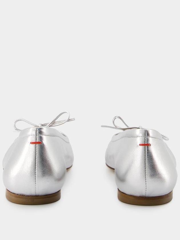 Delfina Ballerinas - Aeyde - Leather - Silver - AEYDE - BALAAN 3