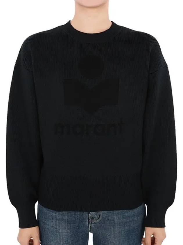 Women's Ailee Logo Knit Black PU0159FA A3L62E 01BK - ISABEL MARANT - BALAAN 2