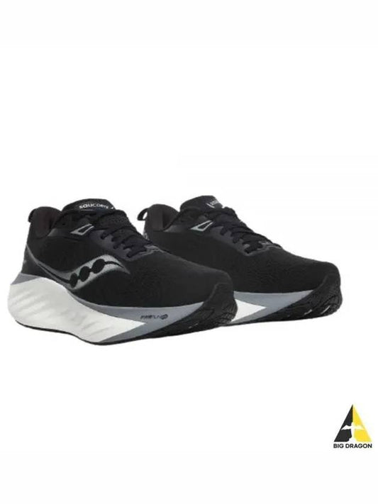 Triumph 22 Wide Low Top Sneakers Black - SAUCONY - BALAAN 2