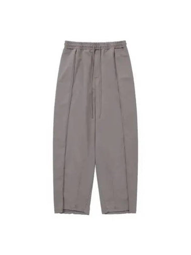 One tuck washed sweatpants dusty beige - AJOBYAJO - BALAAN 1