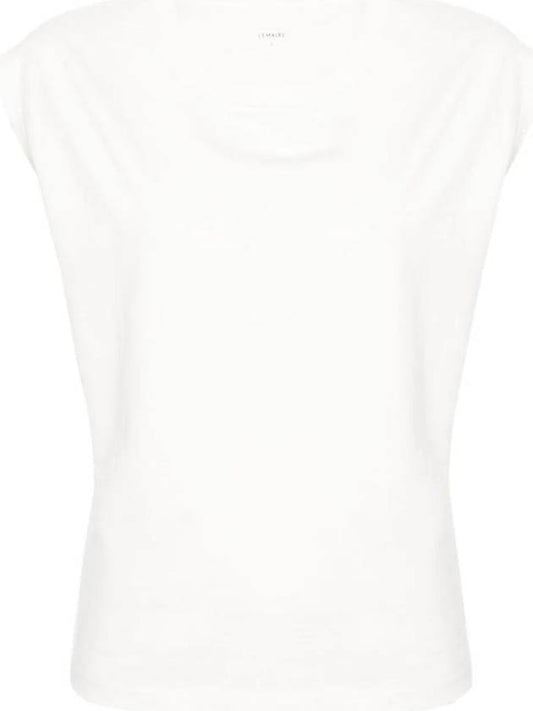 Cotton Sleeveless Ivory - LEMAIRE - BALAAN 1