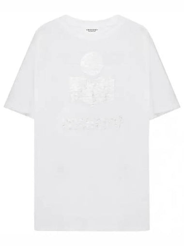 Zwell Linen Short Sleeve T Shirt - ISABEL MARANT - BALAAN 1