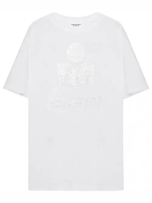 Zwell Linen Short Sleeve T Shirt Women s Tee - ISABEL MARANT - BALAAN 1