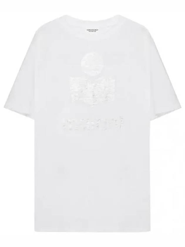 Zwell Linen Short Sleeve T Shirt Women s Tee - ISABEL MARANT - BALAAN 1