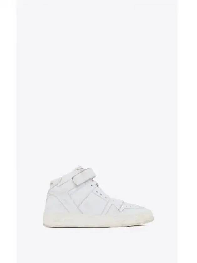 LAX washed leather sneakers 270633 - SAINT LAURENT - BALAAN 1