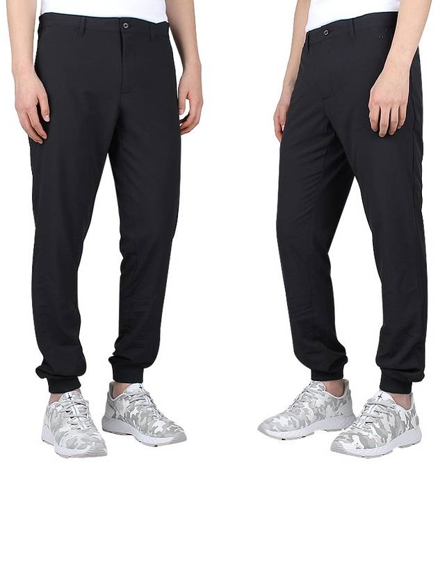 Men's Cuff Jogger Pants Black - J.LINDEBERG - BALAAN 4