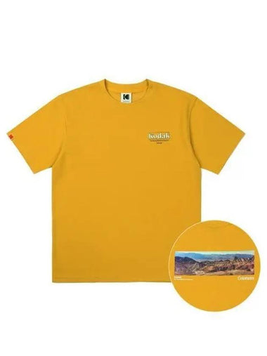 KODAK Trip Colorama Short Sleeve T Shirt MUSTARD - KODO - BALAAN 1