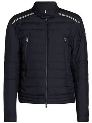 1A00027 54A81 778 PERIAL logo patch down jacket navy men s TLS 271460 - MONCLER - BALAAN 1