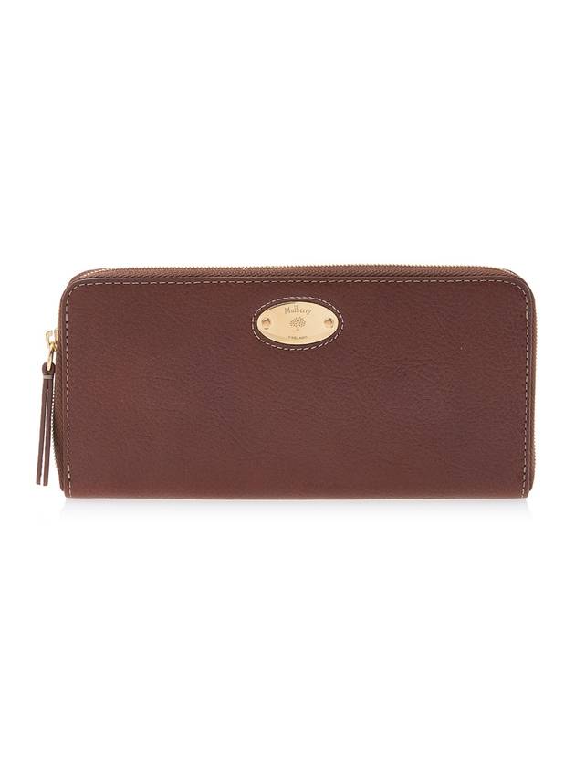 Plaque Zip Around Long Wallet RL7043 275 G110 - MULBERRY - BALAAN 1