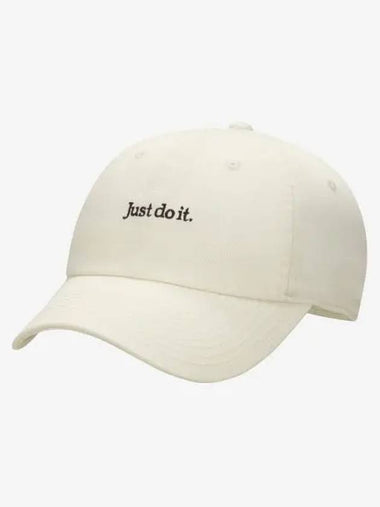 Club Unstructured Ball Cap Coconut Milk - NIKE - BALAAN 1