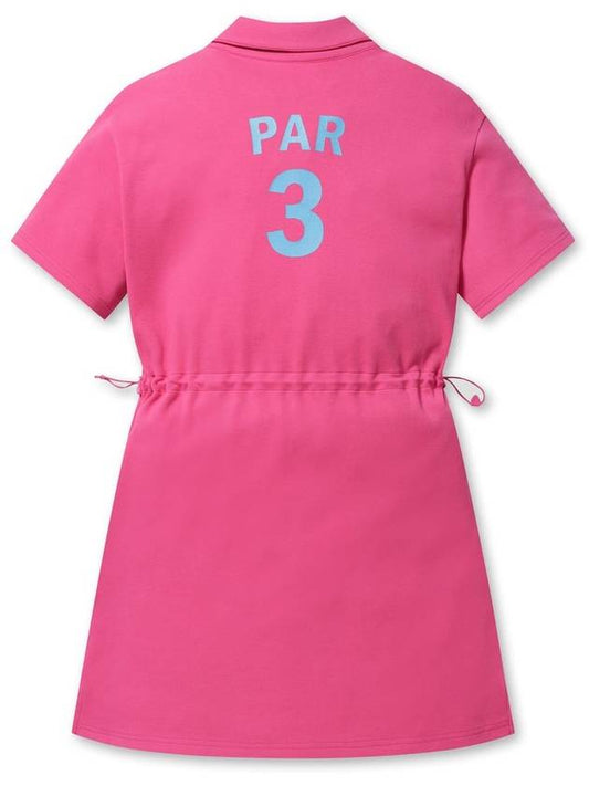 PAR3 Collarneck Pique One-piece (for Women) - GOLDEN BEAR - BALAAN 2