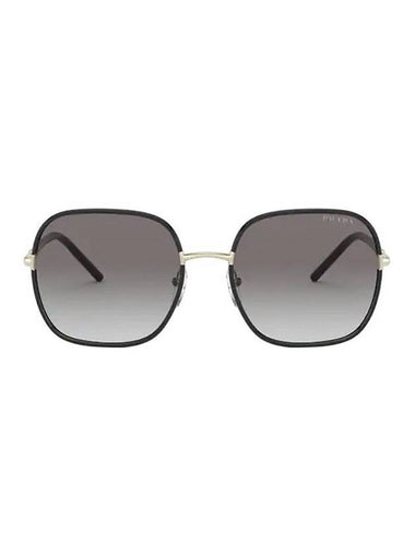 Eyewear Square Metal Sunglasses Black - PRADA - BALAAN 1