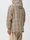 Reversible Check Nylon Hooded Jacket Black Beige - BURBERRY - BALAAN 6