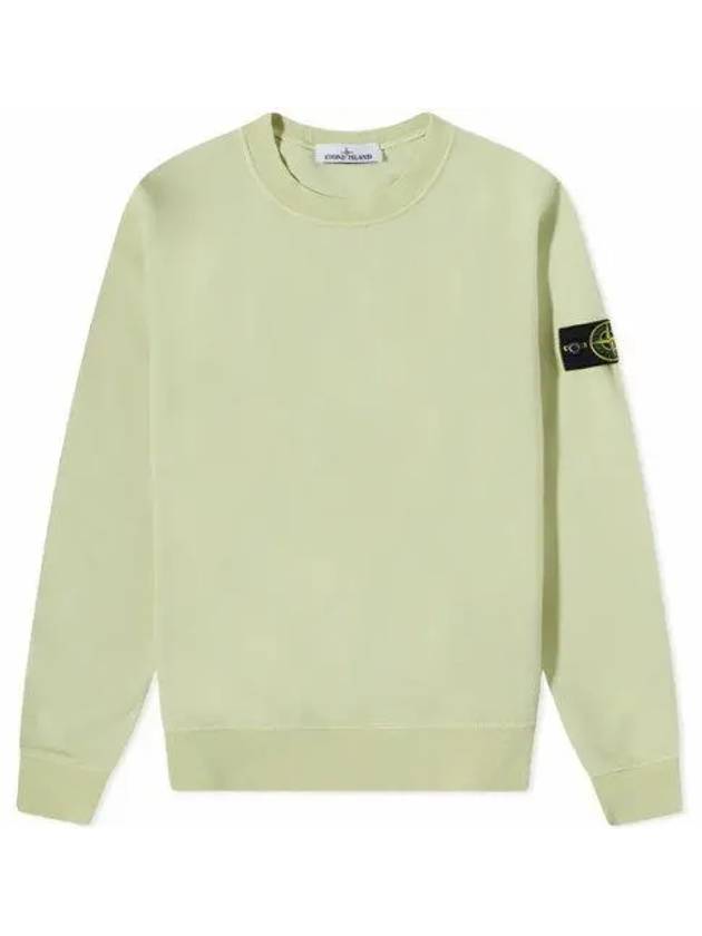 Wappen Patch Crew Neck Sweatshirt Light Green - STONE ISLAND - BALAAN 2