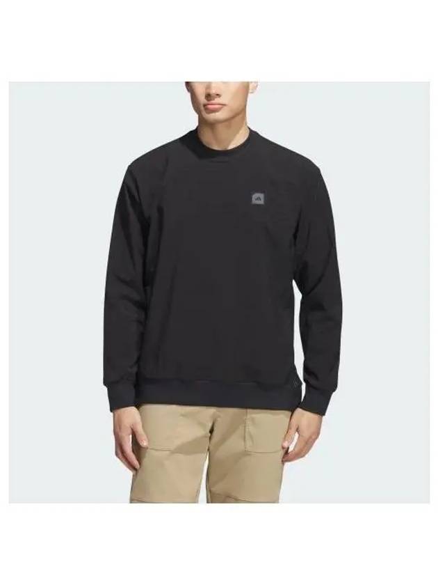 adidas GOLF Adicross Wind Ready Crew Sweatshirt IL9647 - ADIDAS GOLF - BALAAN 1