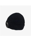 Extra Fine Merino Wool Goggle Beanie Navy - CP COMPANY - BALAAN 5