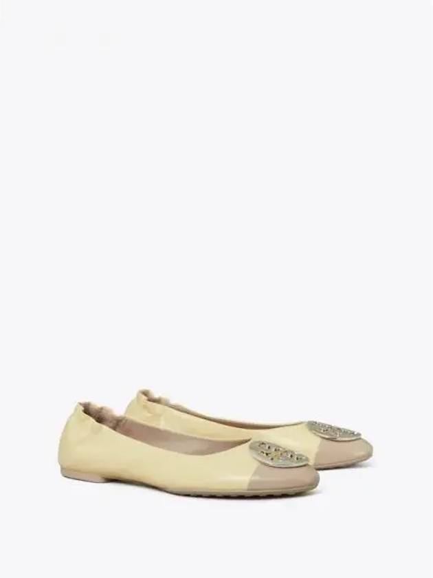 Claire Toe Ballet Shoes Lemon Yellow Swirl Stone Gray Domestic Product GM0024072627690 - TORY BURCH - BALAAN 1