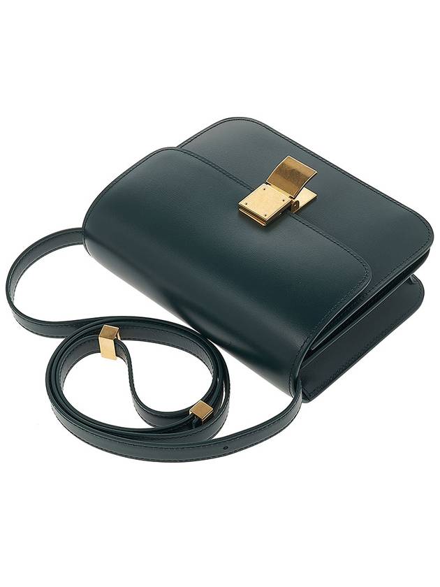 Teen Classic Box Cross Bag Green - CELINE - BALAAN.