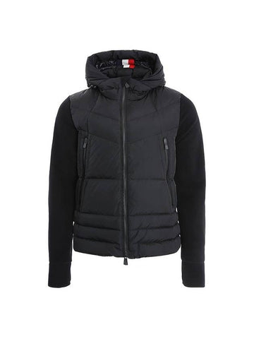 Men's Grenoble Polar Fleece Padding Black - MONCLER - BALAAN 1