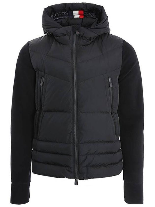 Men's Grenoble Polar Fleece Padding Black - MONCLER - BALAAN 1