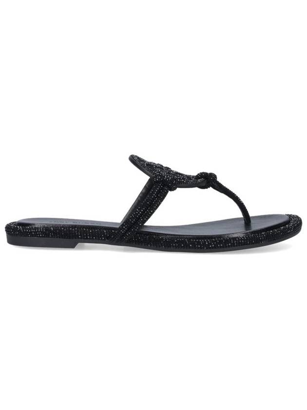 Miller fave knotted flip flops black - TORY BURCH - BALAAN 2