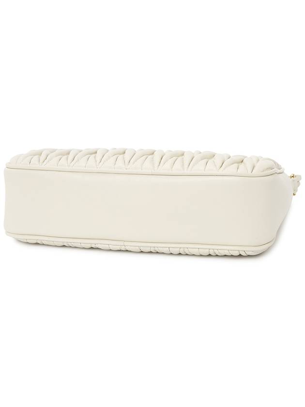 Wonder Matelasse Nappa Leather Shoulder Bag White - MIU MIU - BALAAN 6