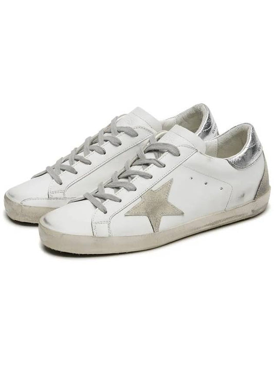 Superstar Silver Tab Low Top Sneakers White - GOLDEN GOOSE - BALAAN 2