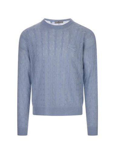 Sweater 1N965 9606251 BLUE - ETRO - BALAAN 1