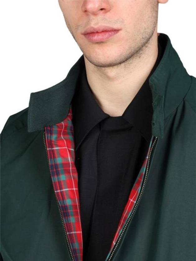 G9 Classic Original Harrington Zip-Up Jacket Racing Green - BARACUTA - BALAAN 5