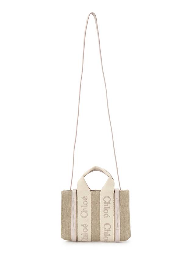 Woody Mini Tote Bag Beige - CHLOE - BALAAN 7