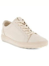 Women's Soft 7 Low Top Sneakers Beige - ECCO - BALAAN 2