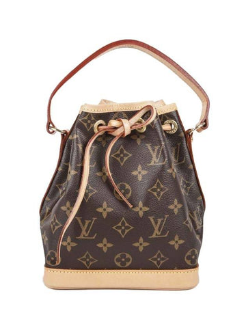 Petit Noe Monogram Bucket Bag Brown - LOUIS VUITTON - BALAAN 1