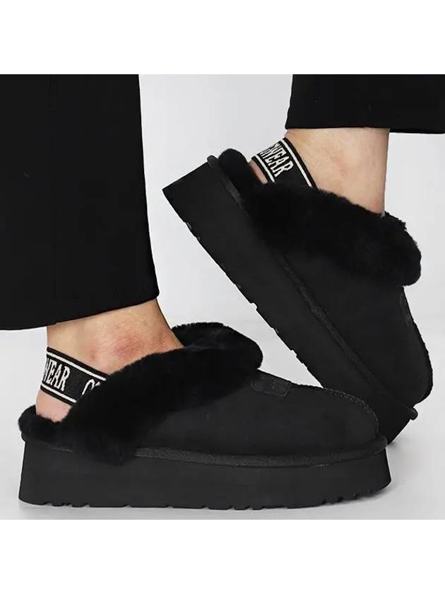 Coquette Backstrap Platform Slippers Black - OZWEAR UGG - BALAAN 2