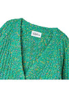 Nep Yarn Crop Cardigan Green - THE GREEN LAB - BALAAN 8