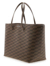 BB Monogram Large Shopper Tote Bag Brown - BALENCIAGA - BALAAN 3